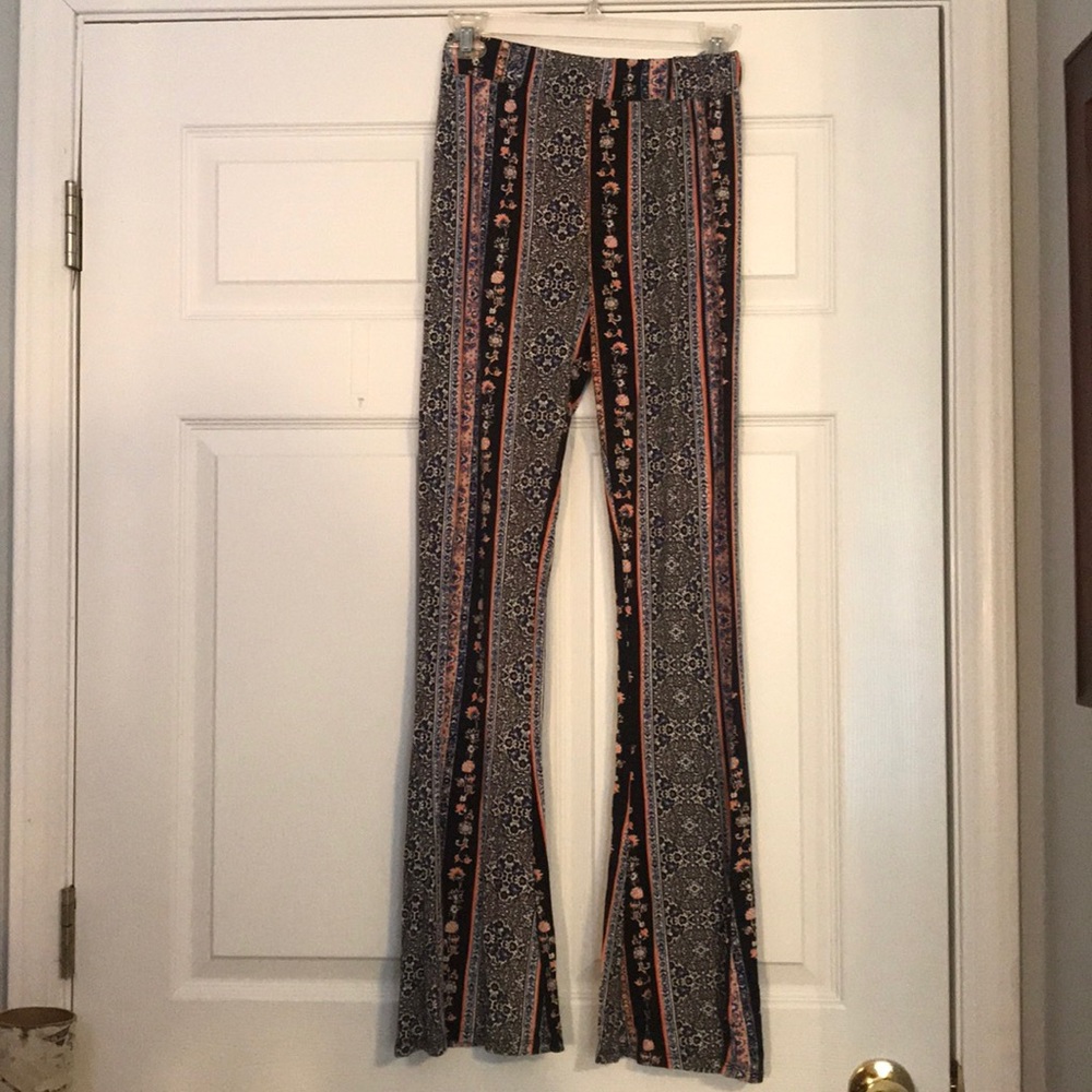 Charlotte Russe stretchy floral pants